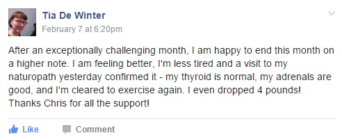 Tia-Testimonial | Weight Loss Coach and Nutritionist