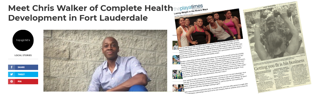 Chris Walker In The Media | Weight Loss Coach and Nutritionist