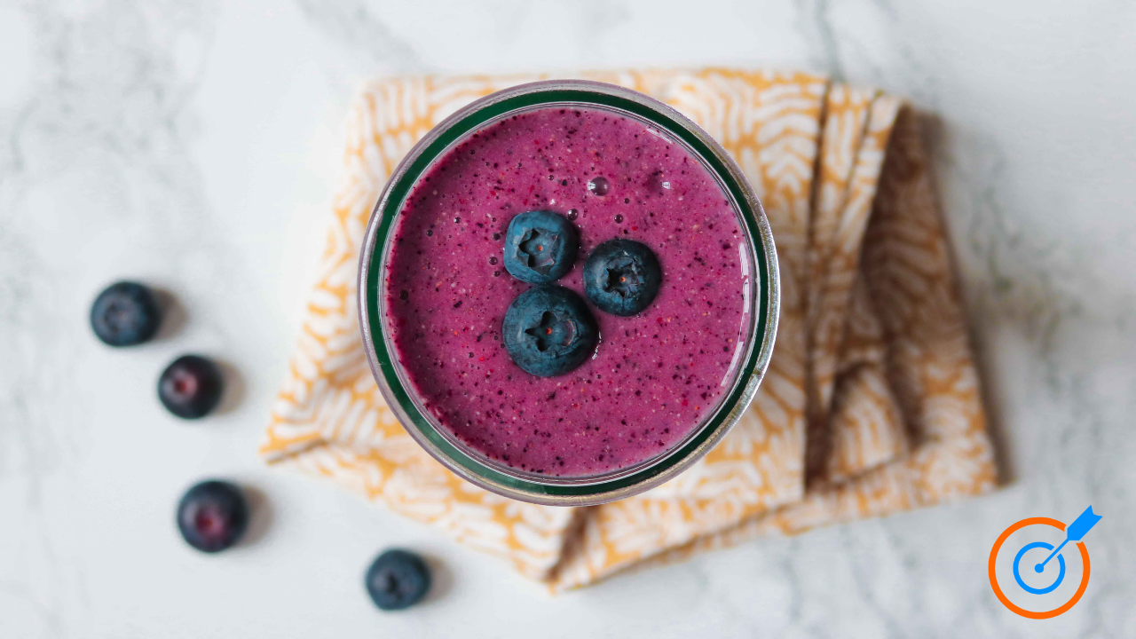 Antioxidant Blueberry Protein Smoothie | Weight Loss Coach and Nutritionist