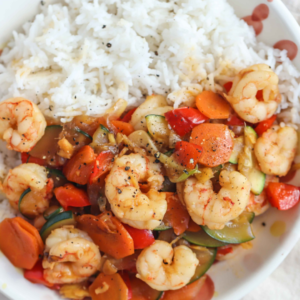 Chinese Style Shrimp and Veg Recipe