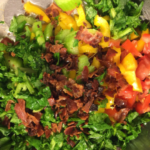 Healthy Bacon and Spinach Salad