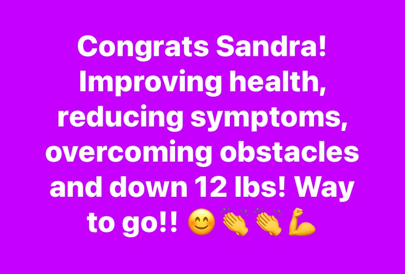 Sandra's Weight Loss Results | Coach Chris Sandra's Weight Loss Results | Coach Chris