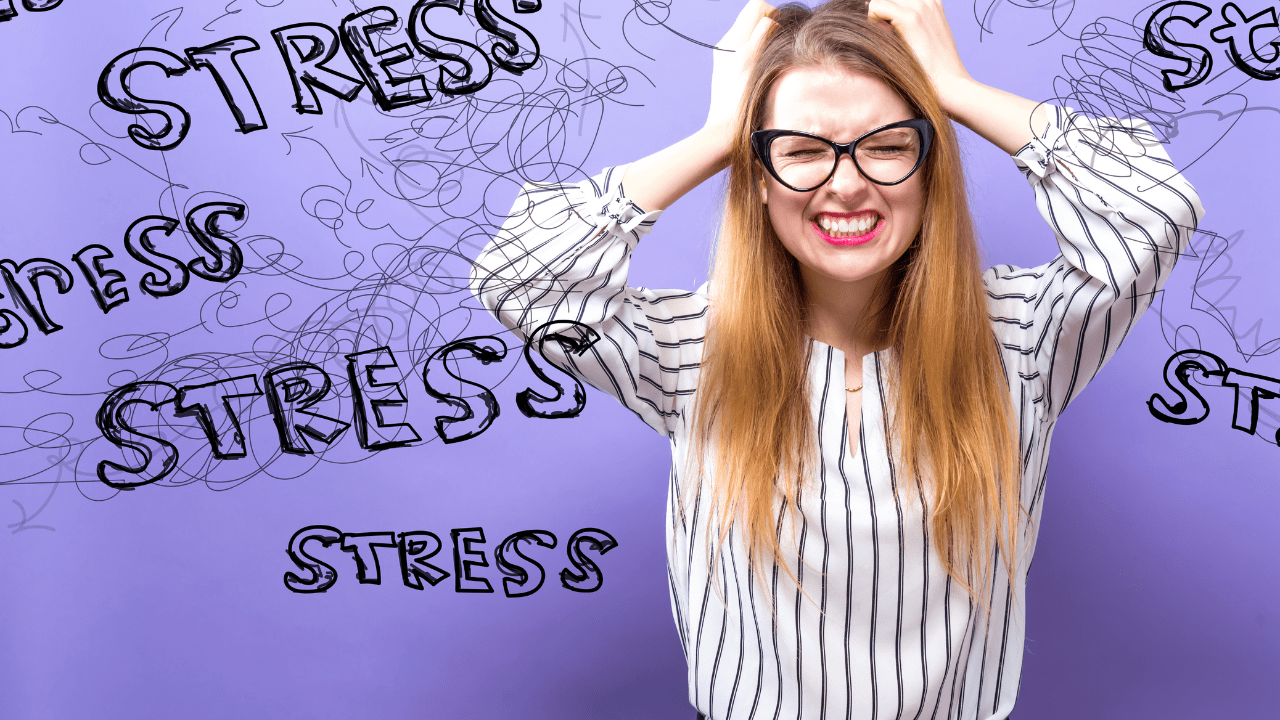 Stressed Out Woman - Stress Affecting Weight