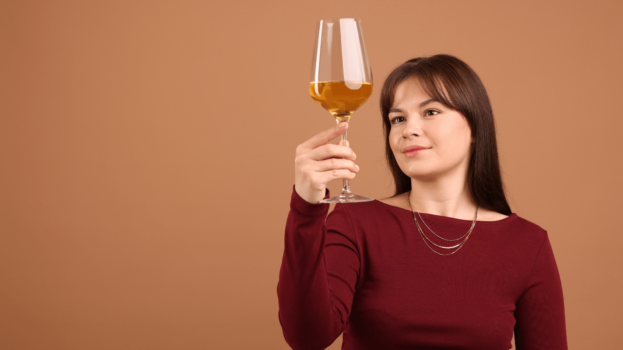 Woman Considering Adding Alcohol To Nutrition Plan