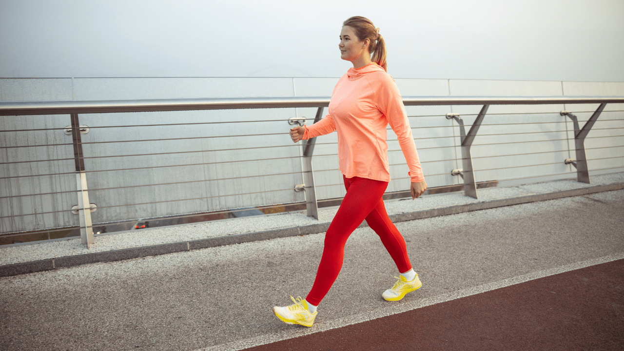 Woman Walking For Health | Coach Chris Nutritionist & Weight Loss Coach