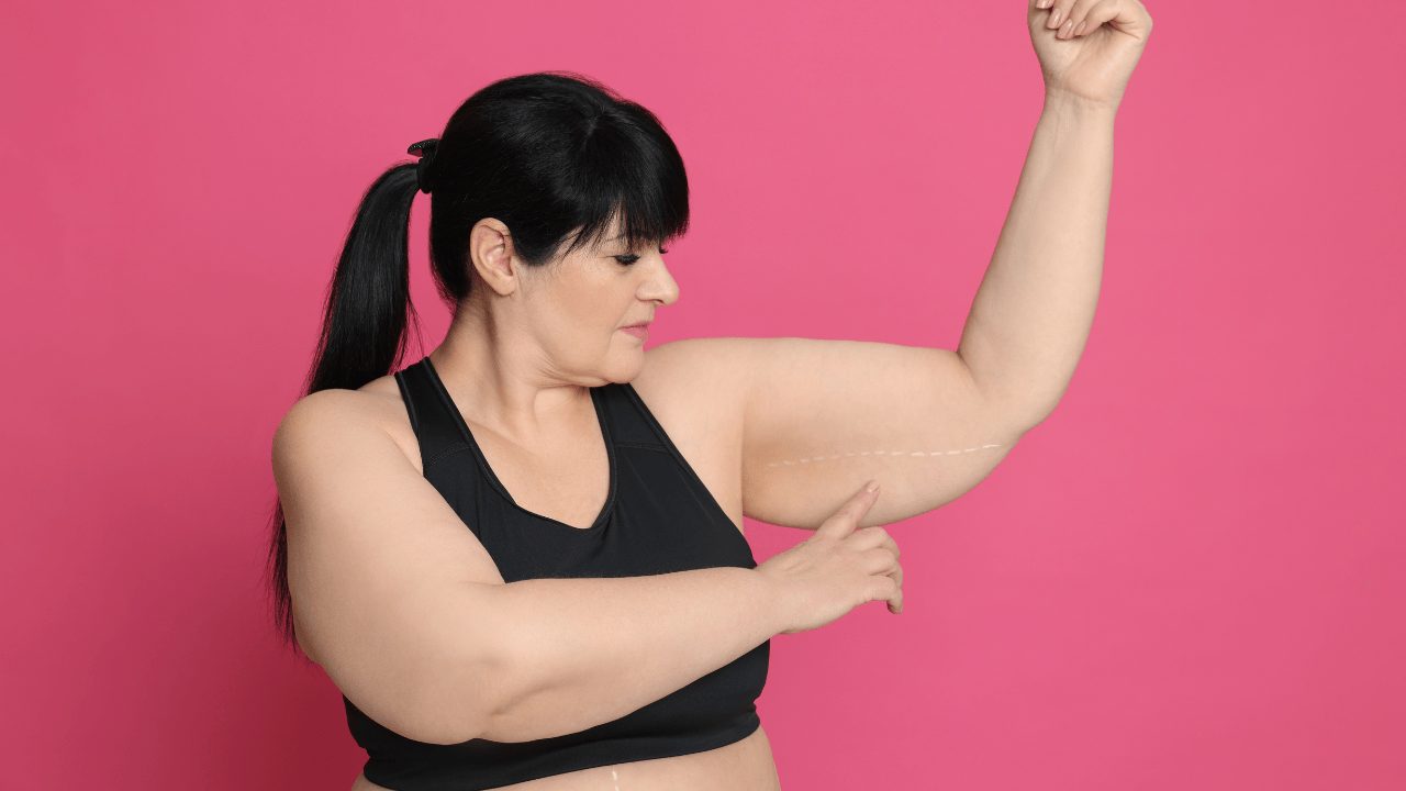 Woman With Flabby Arms Woman With Flabby Arms