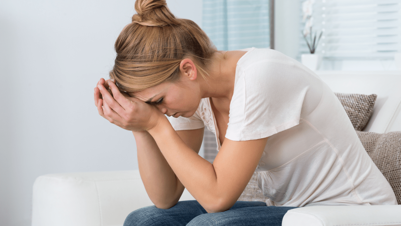Woman Dealing With Stress - Weight Loss Coach and Nutritionist
