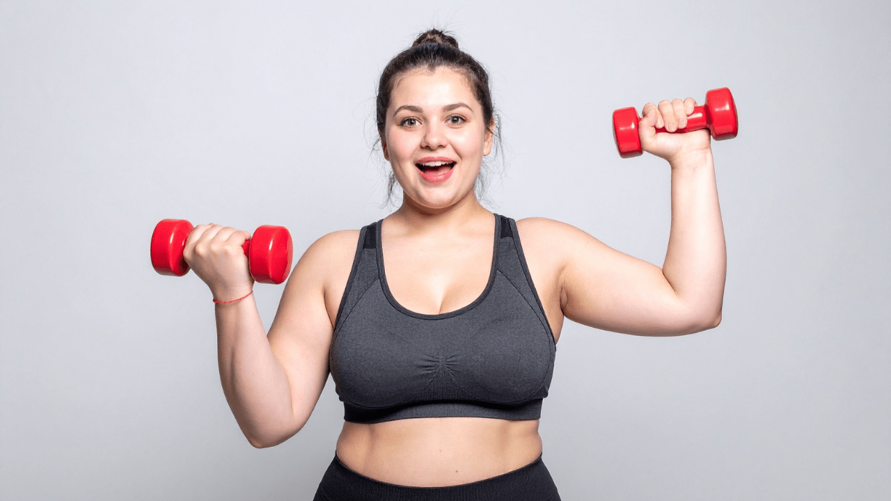 Women Doing Strength Training For Weight Loss